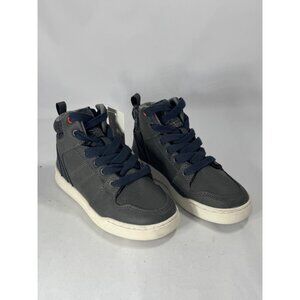 Art Class High-Top Sneakers Size 1 Dark Gray & Navy Blue